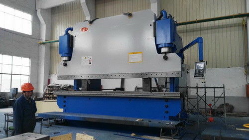 400t 重力液圧プレスブレーキ 7m 長さ厚さ8mm メタルシート折りたたみ